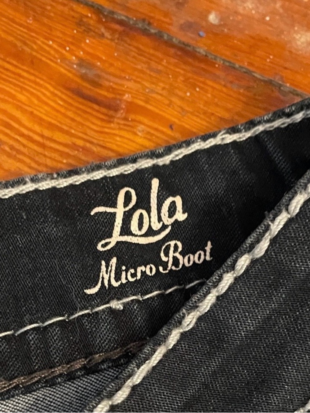 Hydraulic Lola Micro Boot Jeans size 7/8 - Picture 3 of 4